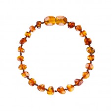 Bambeado 班比度 天然琥珀手链 干邑色（宝宝款-14厘米）